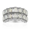 Welo-Opal-Silberring