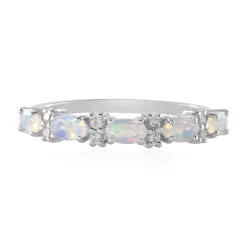 Welo-Opal-Silberring