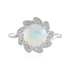 Welo-Opal-Silberring