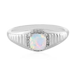 Welo-Opal-Silberring