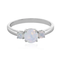 Welo-Opal-Silberring