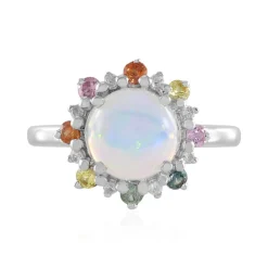 Welo-Opal-Silberring