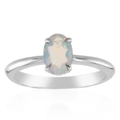 Welo-Opal-Silberring