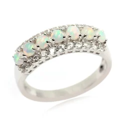 Welo-Opal-Silberring