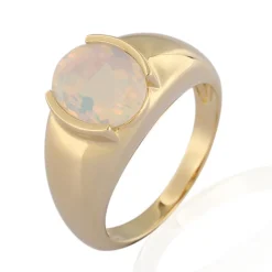 Welo-Opal-Silberring (de Melo)