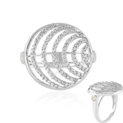 Welo-Opal-Silberring (SAELOCANA)