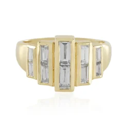 Zirkon-Goldring (Adela Gold)