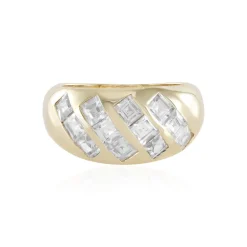 Zirkon-Goldring (Adela Gold)