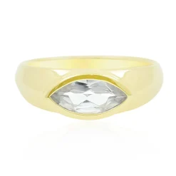 Zirkon-Goldring (de Melo)