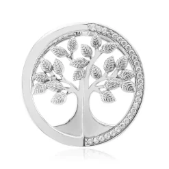 Zirkon-Silberanhänger