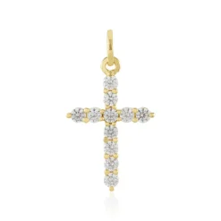 Zirkon-Silberanhänger