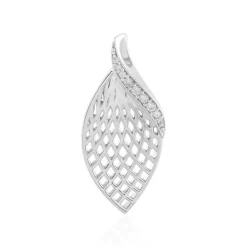 Zirkon-Silberanhänger