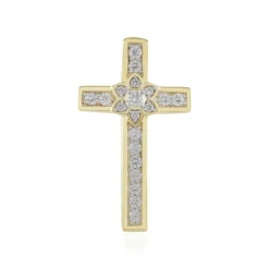 Zirkon-Silberanhänger