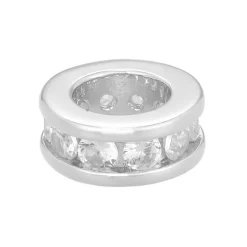 Zirkon-Silberanhänger