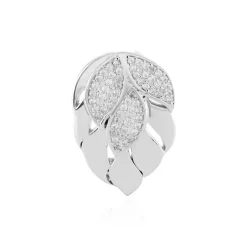 Zirkon-Silberanhänger