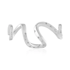 Zirkon-Silberanhänger