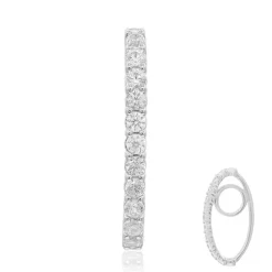 Zirkon-Silberanhänger