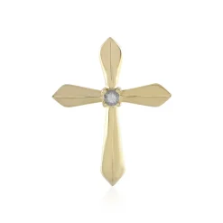 Zirkon-Silberanhänger