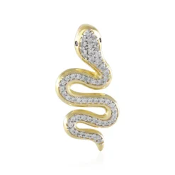 Zirkon-Silberanhänger