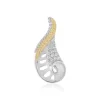 Zirkon-Silberanhänger