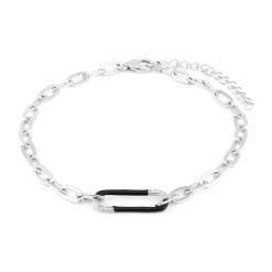 Zirkon-Silberarmband