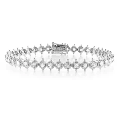 Zirkon-Silberarmband (Dallas Prince Designs)