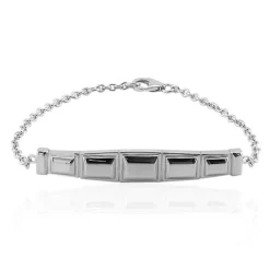 Zirkon-Silberarmband (Remy Rotenier)