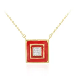 Zirkon-Silbercollier