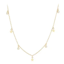 Zirkon-Silbercollier