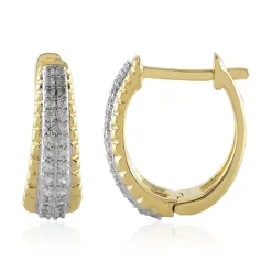 Zirkon-Silberohrringe