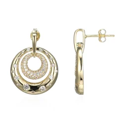 Zirkon-Silberohrringe (Adela Silber)