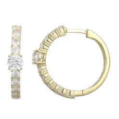 Zirkon-Silberohrringe (Adela Silber)