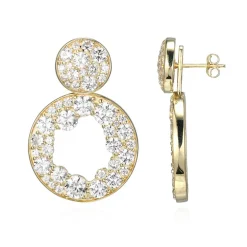 Zirkon-Silberohrringe (Adela Silber)