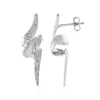 Zirkon-Silberohrringe (de Melo)