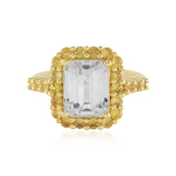 Zirkon-Silberring (Adela Silber)