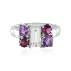 Zirkon-Silberring (Adela Silber)