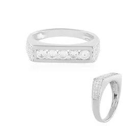 Zirkon-Silberring (de Melo)