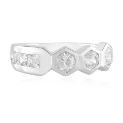 Zirkon-Silberring (de Melo)