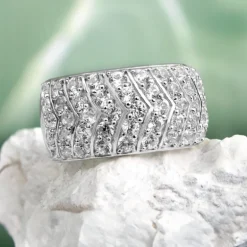 Zirkon-Silberring (KM by Juwelo)