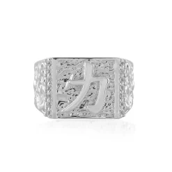 Zirkon-Silberring (Stärke)