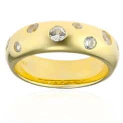 Zirkon-Silberring(Adela Silber)